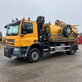 Vrachtwagen haakarmsysteem 4×4 – kolkenzuiger opbouw, GINAF, X2221L, 2